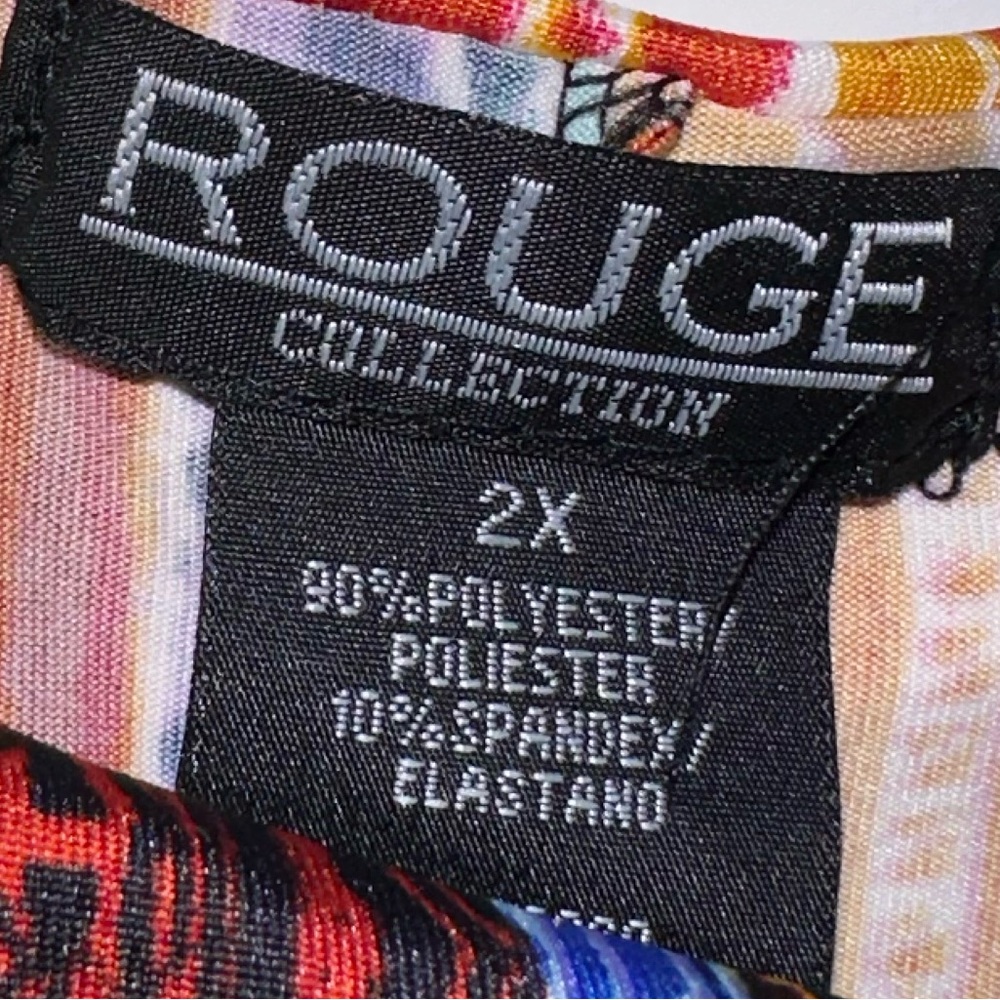 Rouge Collection Multicolor Tribal Pattern Layere… - image 8
